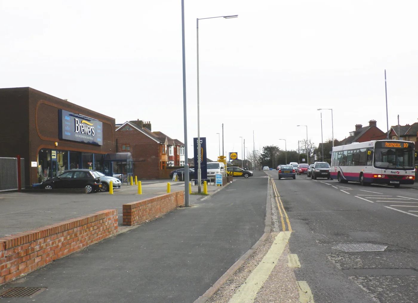 Dorchester Road Weymouth Closed 19 Oct to Christmas